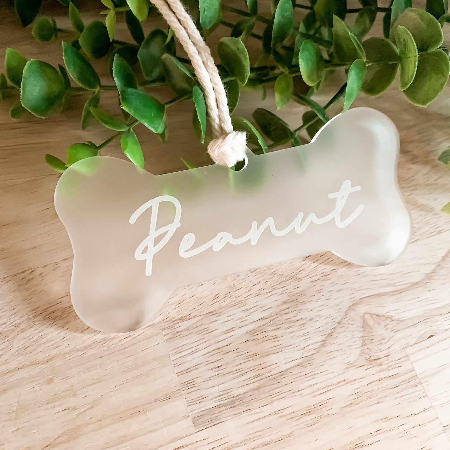 Dog Bone Personalized Christmas Ornament | Pet Ornament