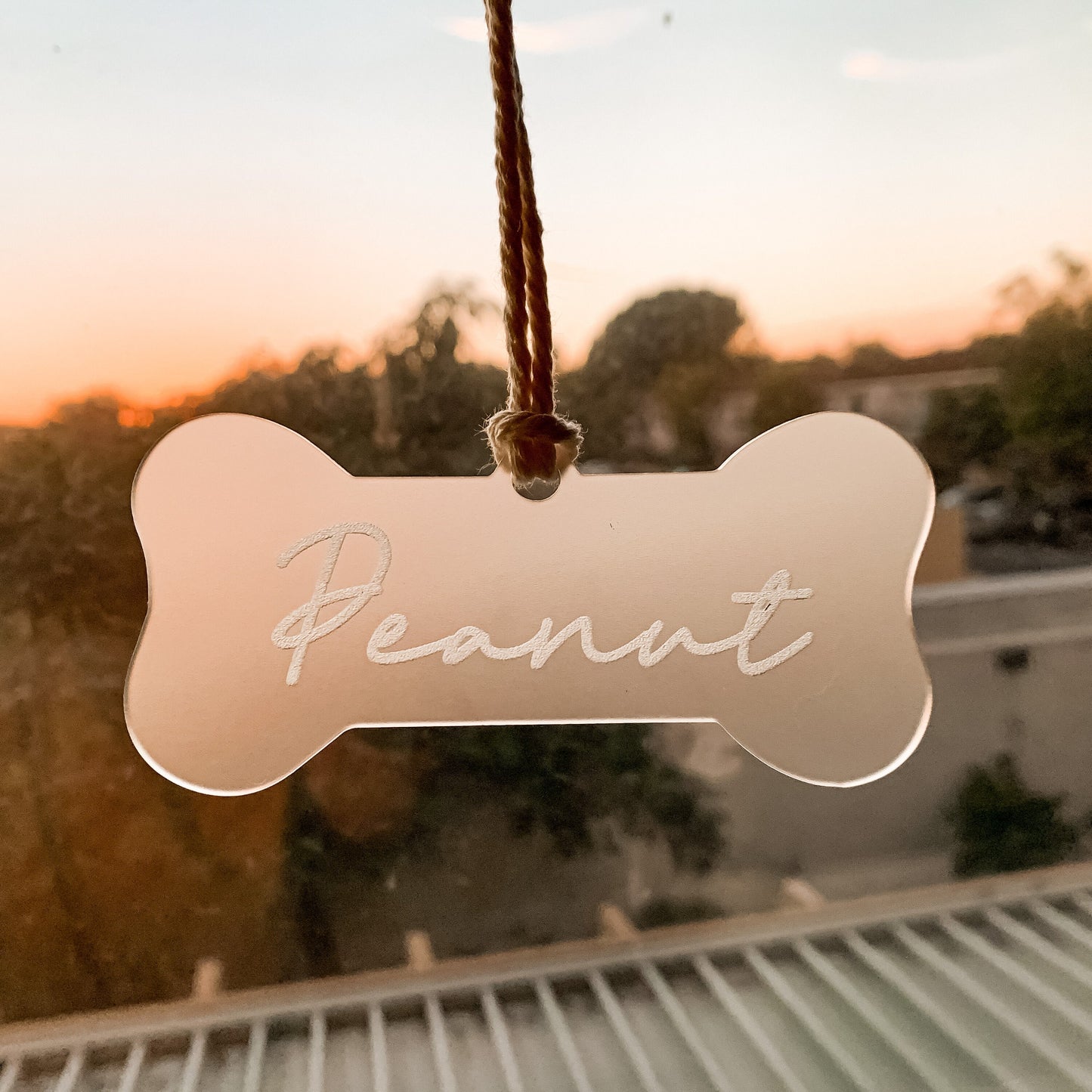 Dog Bone Personalized Christmas Ornament | Pet Ornament