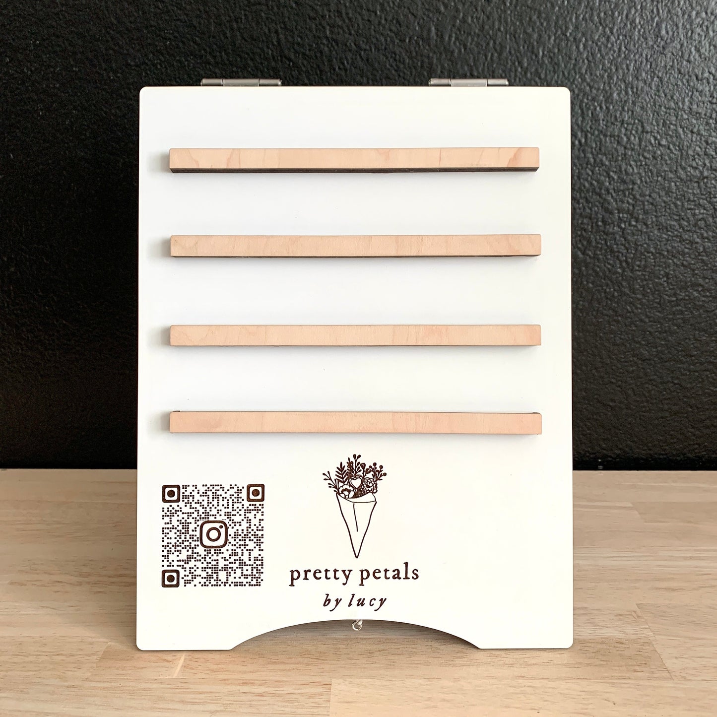 DIGITAL DOWNLOAD | Laser Cut File for A-frame Tabletop Menu Board | SVG