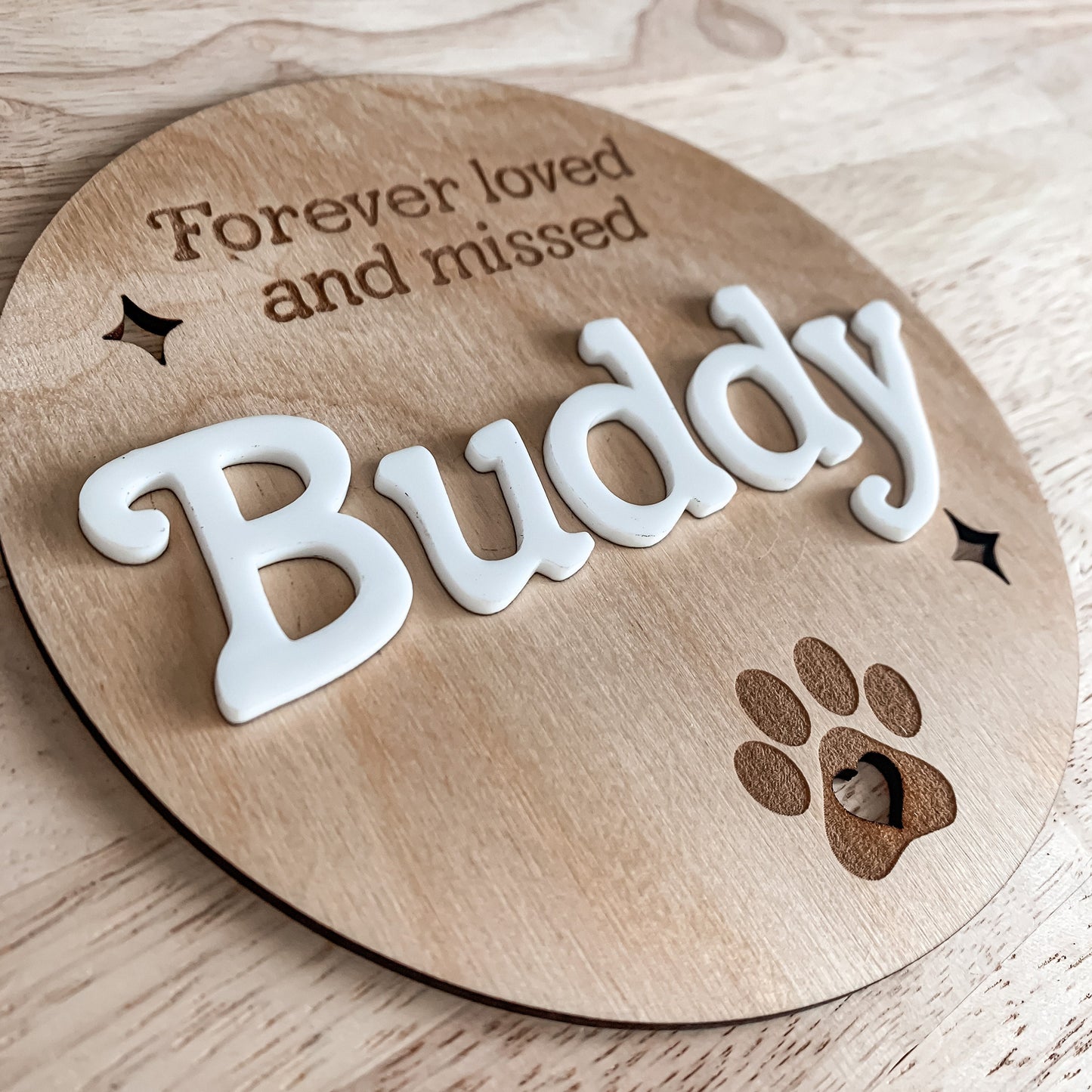 Pet Memorial Sign / Dog Memorial Gift / Cat Memorial Gift / Pet Remembrance Gift / Memorial Plaque / Pet Sympathy Gift / Pet Loss