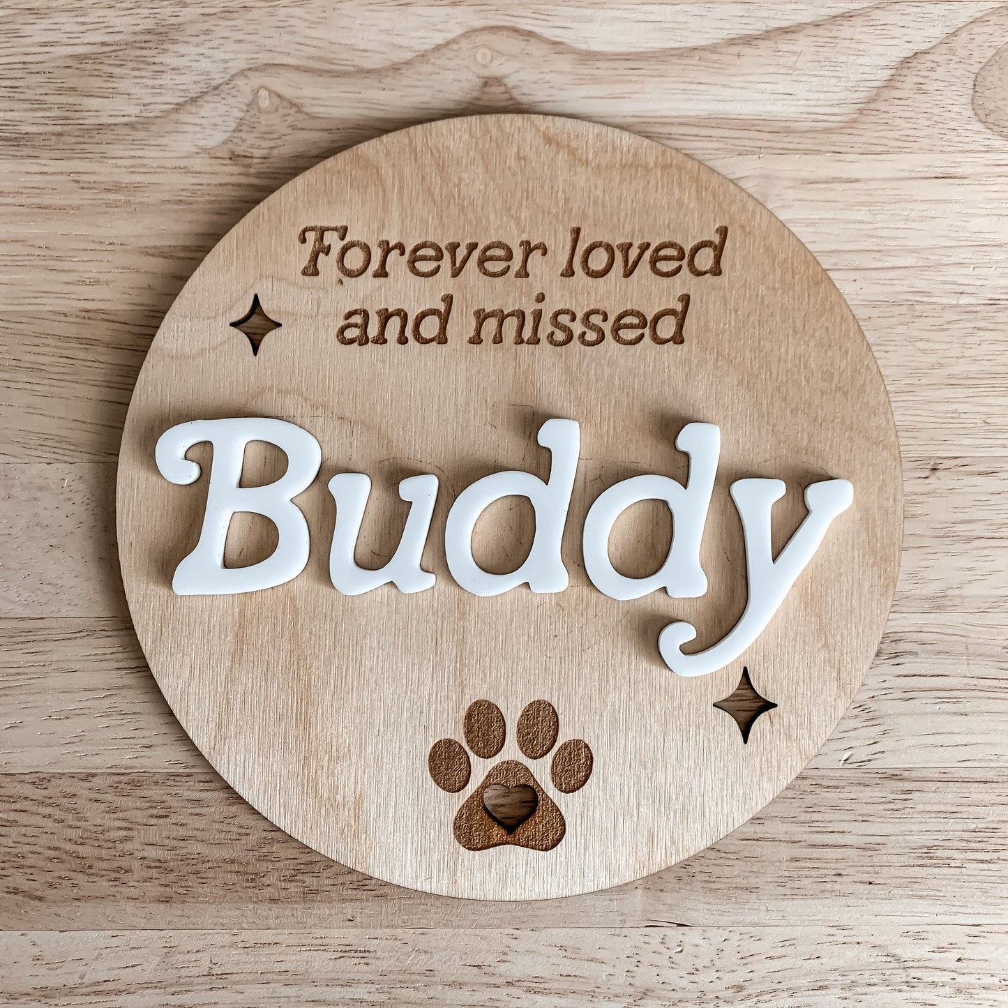 Pet Memorial Sign / Dog Memorial Gift / Cat Memorial Gift / Pet Remembrance Gift / Memorial Plaque / Pet Sympathy Gift / Pet Loss