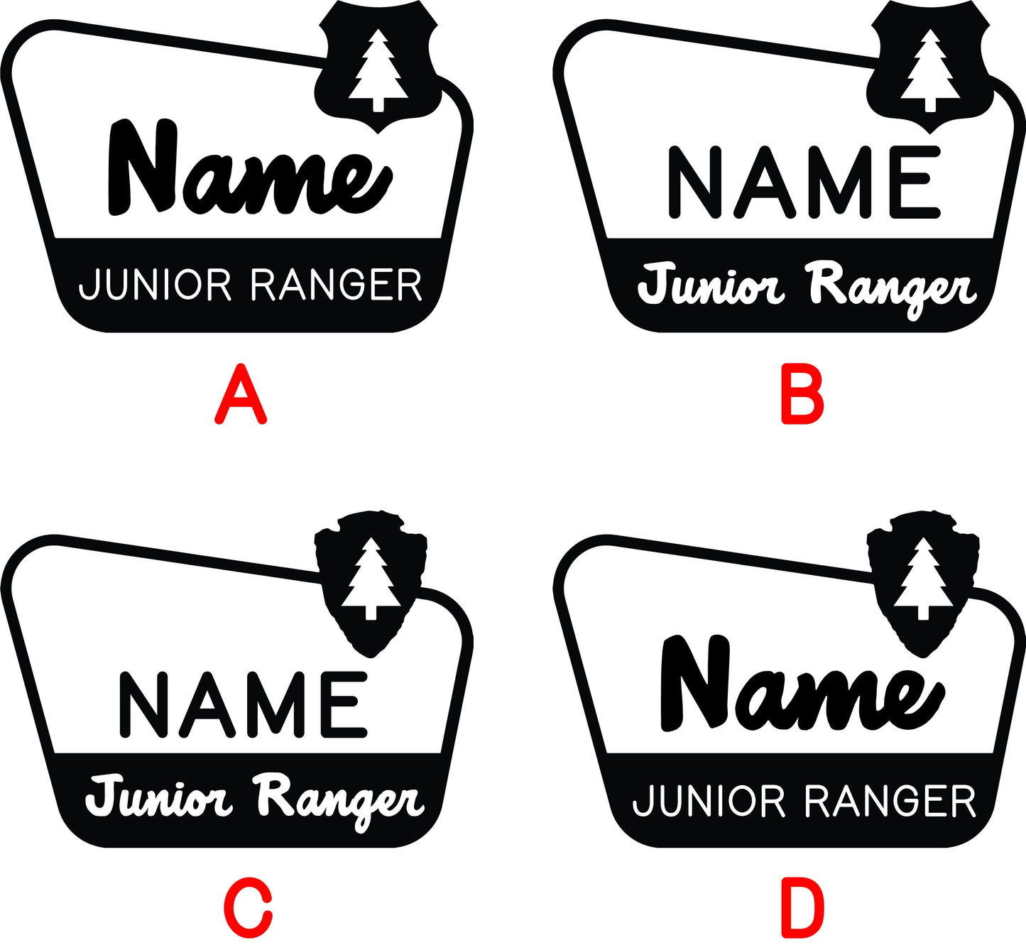 National Park Pin / Junior Ranger Pin / Custom Wooden Pin / National Forest Pin / National Park Gift