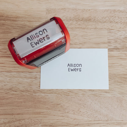 Clothing Stamp | Name Stamp for Clothing | Fabric Stamp | Daycare Stamp | Uniform Stamp | Kids Clothing Stamp | Camp Stamp | Clothing Label