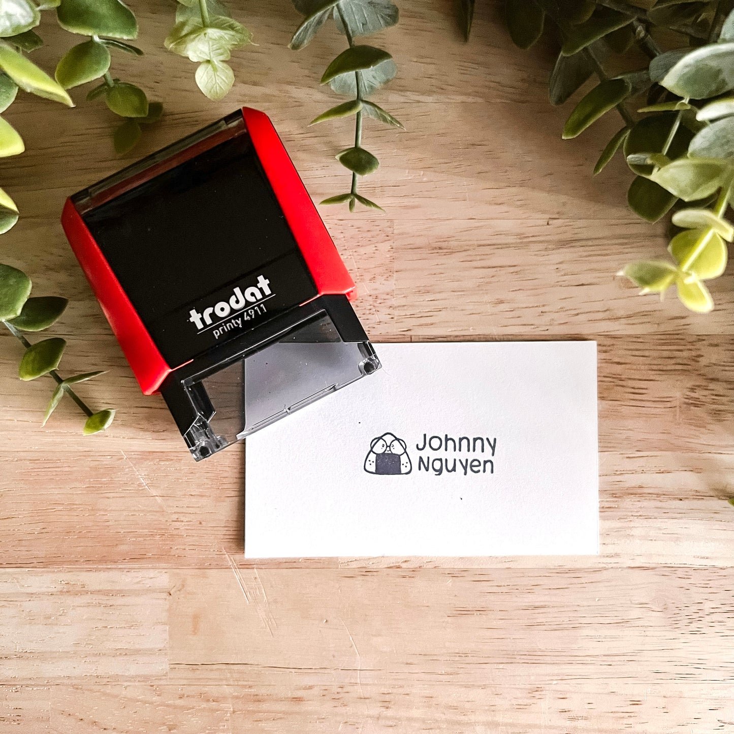 Clothing Stamp | Name Stamp for Clothing | Daycare Fabric Stamp | Onigiri Stamp | Kids Clothing Stamp | Camp Stamp | Clothing Label