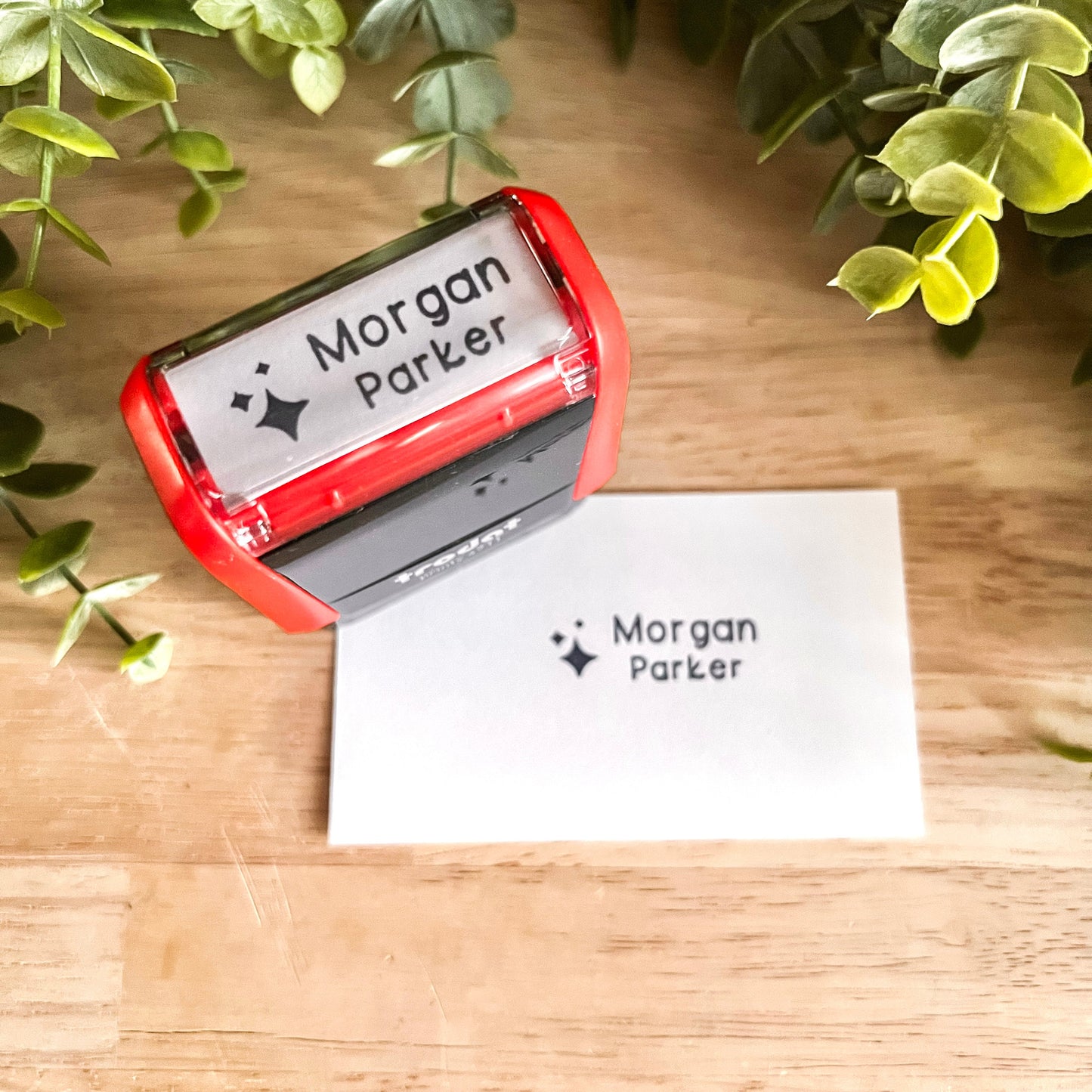 Clothing Stamp | Name Stamp for Clothing | Daycare Fabric Stamp | Stars & Sparkles Stamp | Kids Clothing Stamp | Camp Stamp | Clothing Label