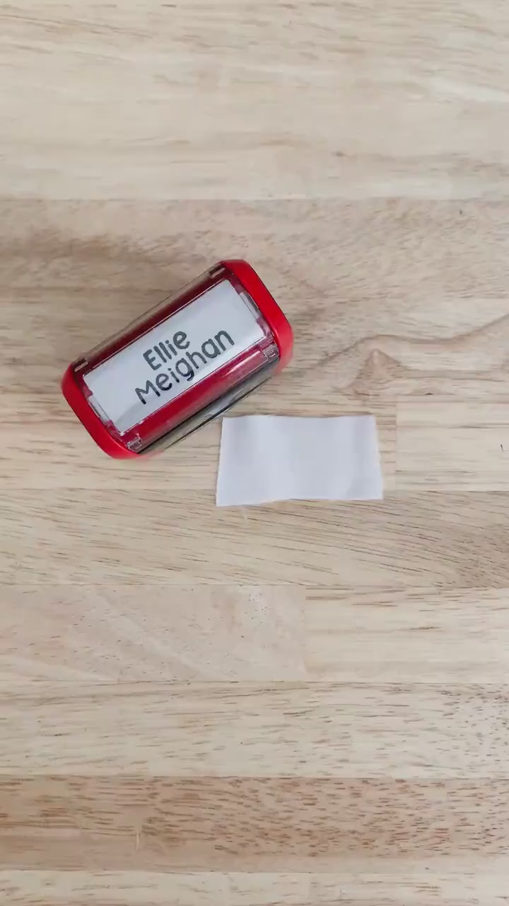 Clothing Stamp | Name Stamp for Clothing | Fabric Stamp | Daycare Stamp | Uniform Stamp | Kids Clothing Stamp | Camp Stamp | Clothing Label