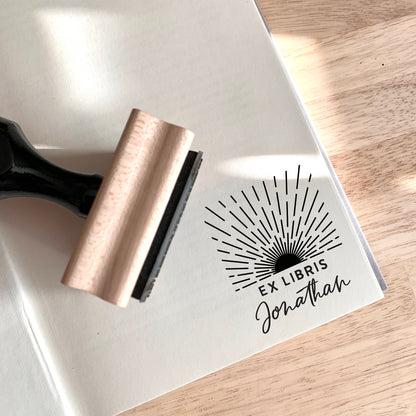 Ex Libris Library Stamp | Custom Book Stamp | Personalized Bookplate | Teacher Stamp | Classroom Library Stamp