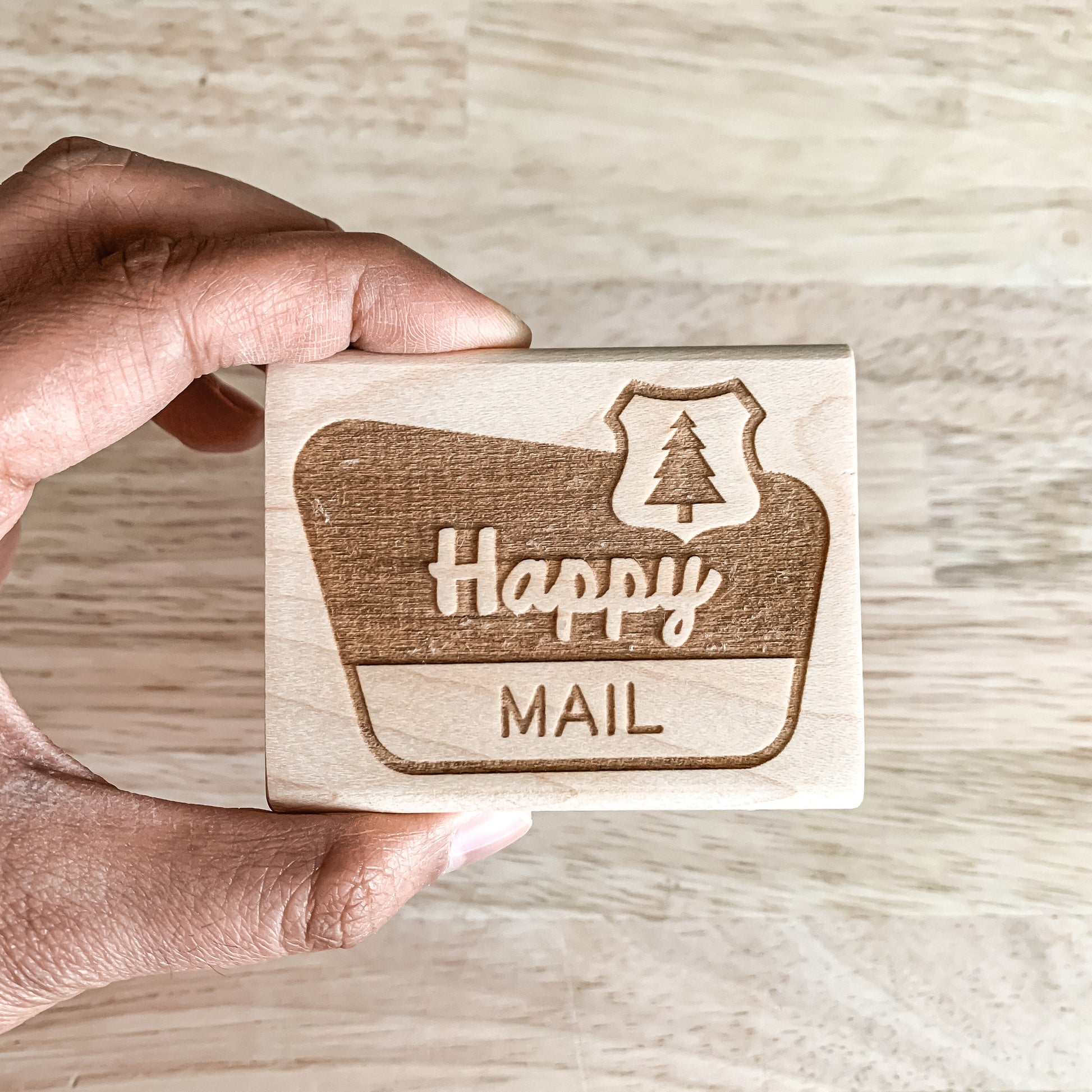 Happy Mail Stamp | National Park Design